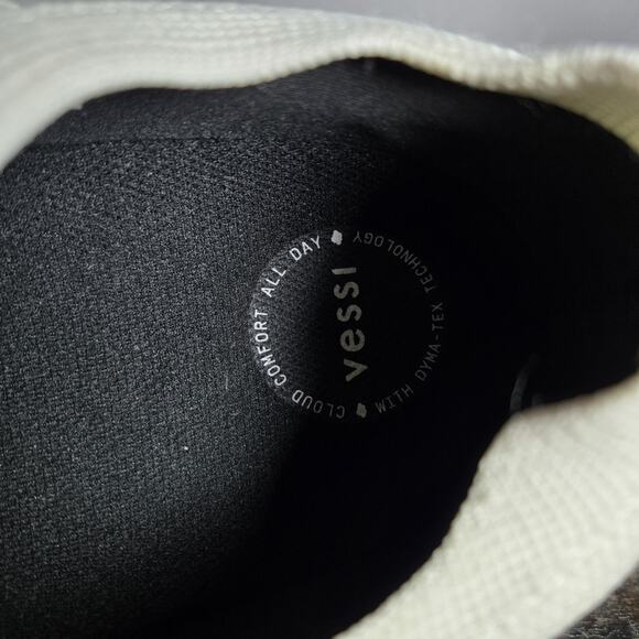 Vessi White Cream Sneakers - Picture 11 of 12